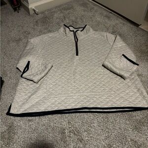 Market & Spruce Lisa Quilted Half Zip